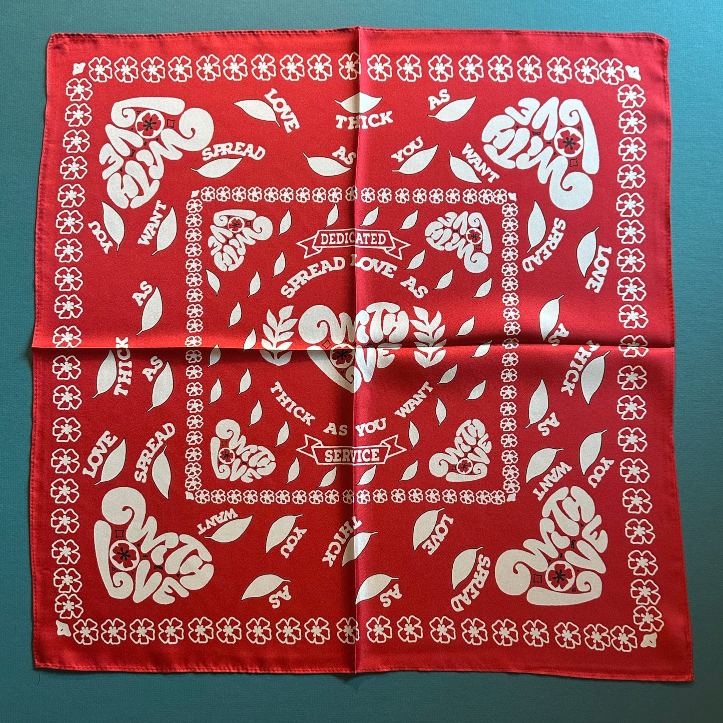 Dedicated Service Silk Scarves