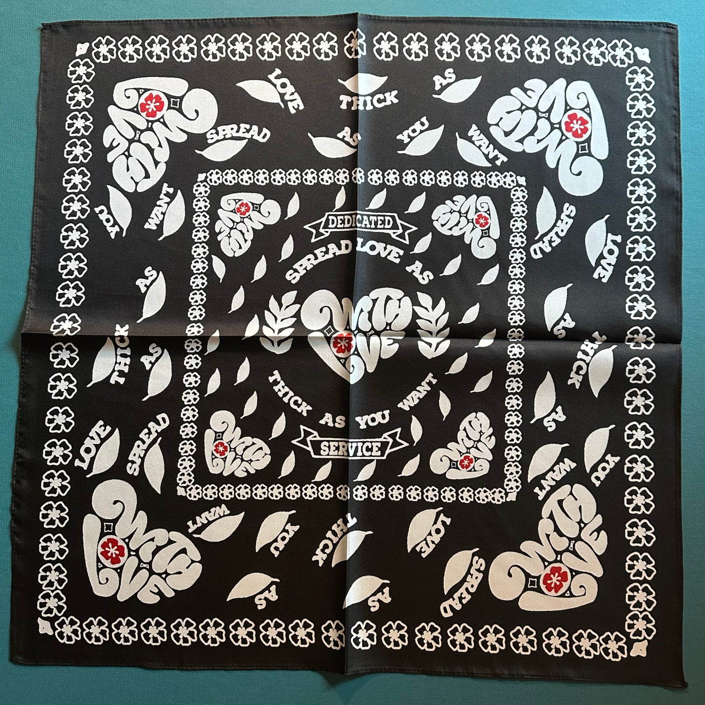 Dedicated Service Silk Scarves